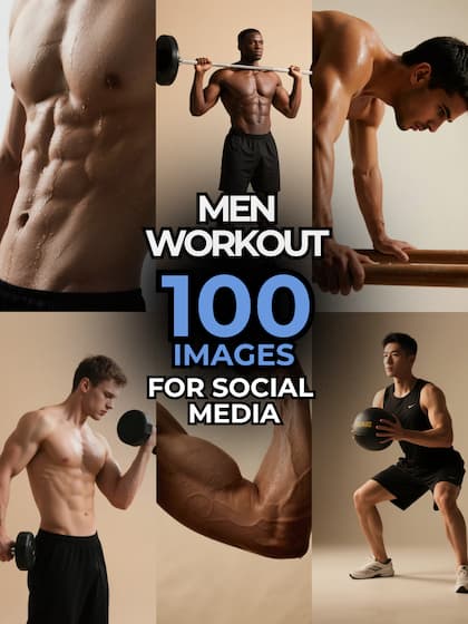 Men Workout Stock Photos Bundle | Gym Fitness Images Men Workout Stock Photos Bundle | Gym Fitness Images